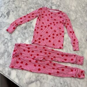Heart’s bamboo pajamas set